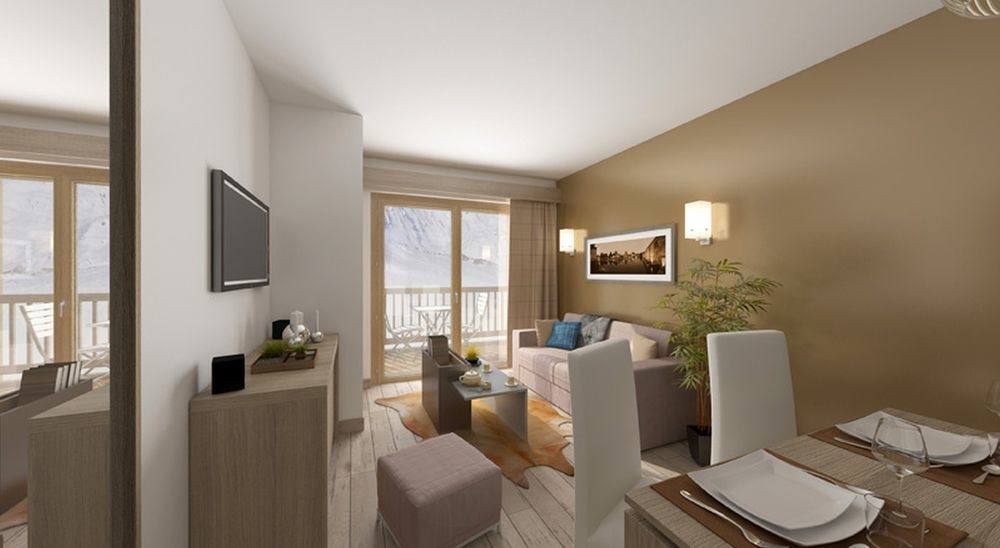לה פלאנייה Residence Prestige Odalys Front De Neige מראה חיצוני תמונה