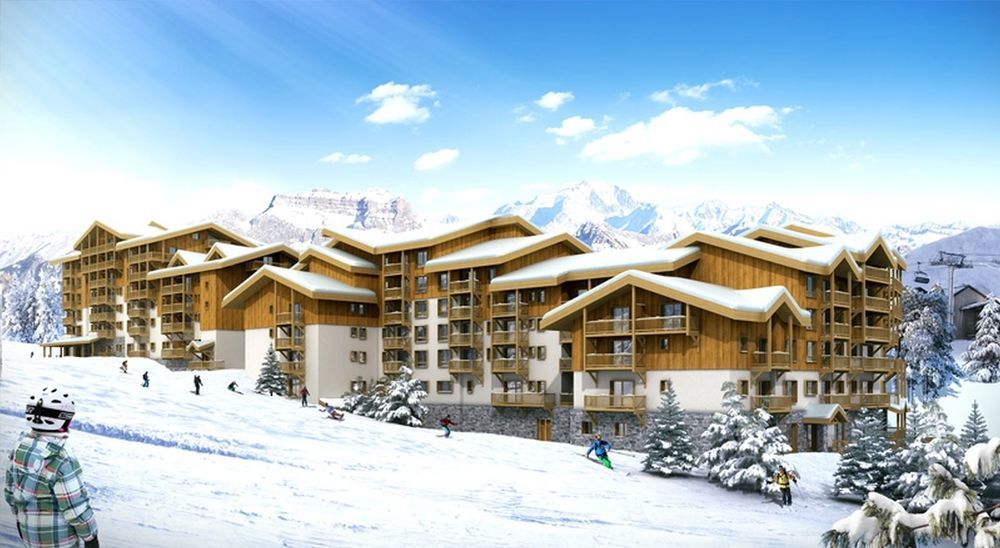לה פלאנייה Residence Prestige Odalys Front De Neige מראה חיצוני תמונה