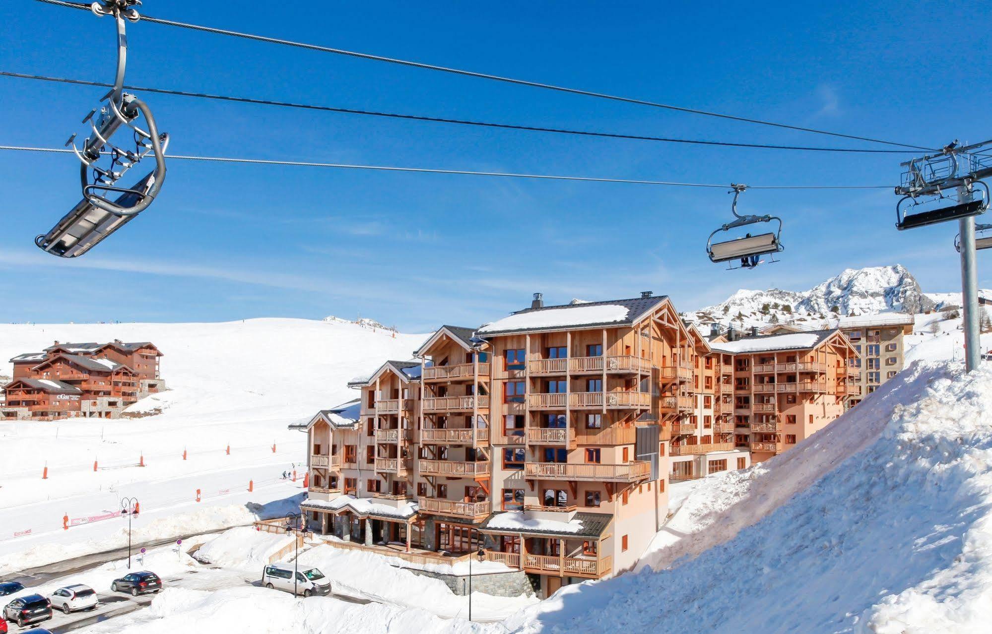 לה פלאנייה Residence Prestige Odalys Front De Neige מראה חיצוני תמונה