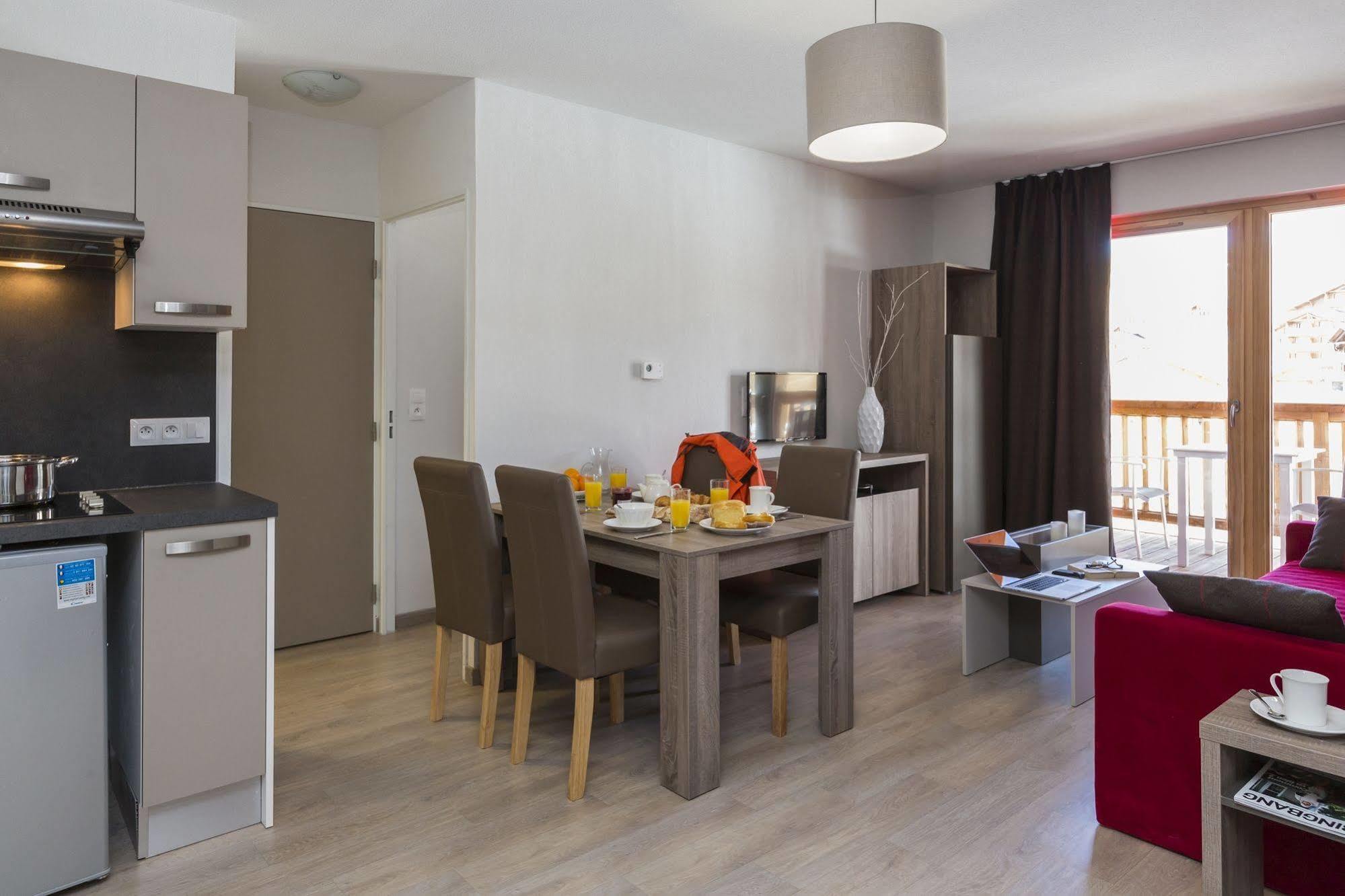 לה פלאנייה Residence Prestige Odalys Front De Neige מראה חיצוני תמונה