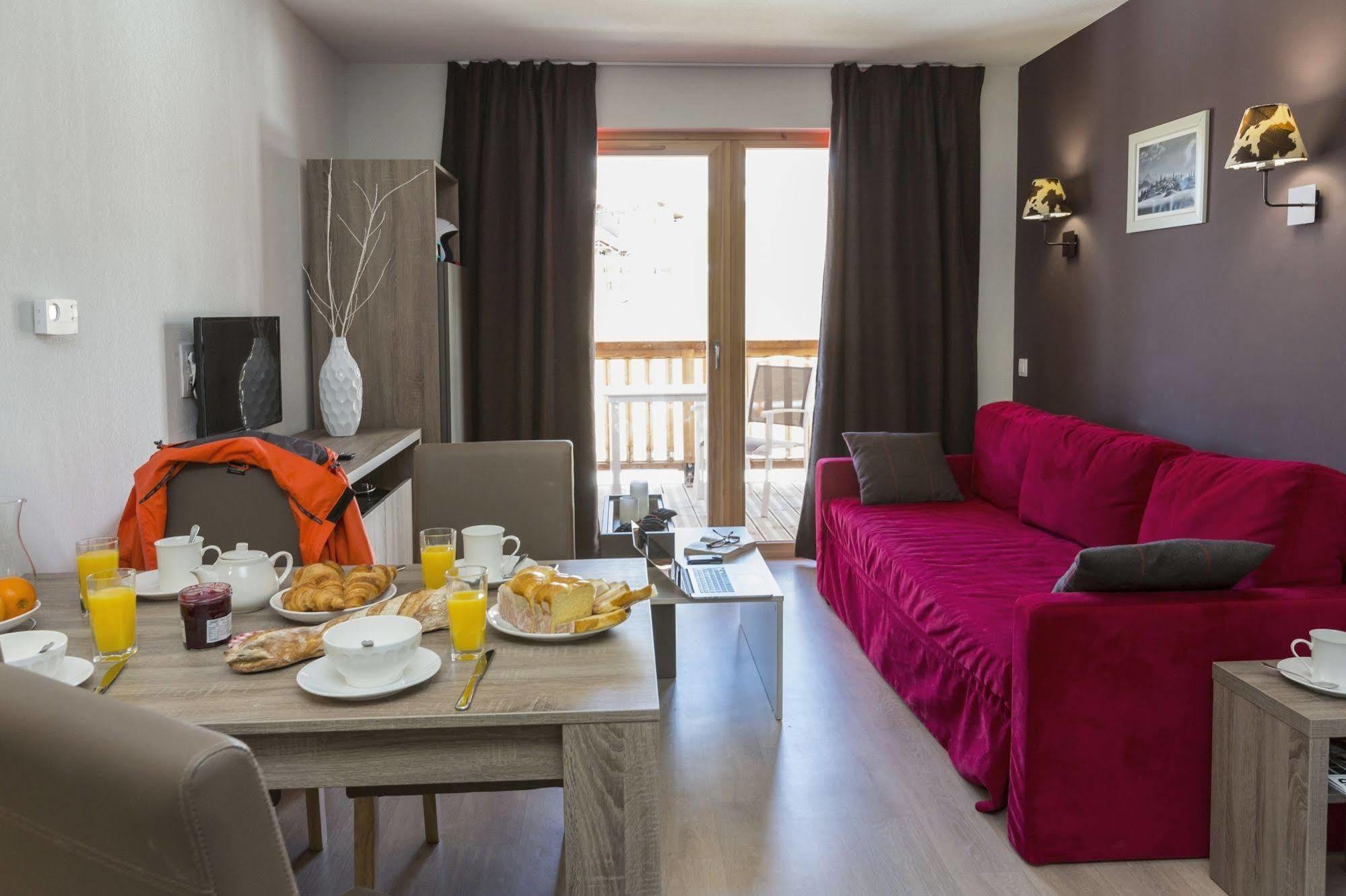 לה פלאנייה Residence Prestige Odalys Front De Neige מראה חיצוני תמונה
