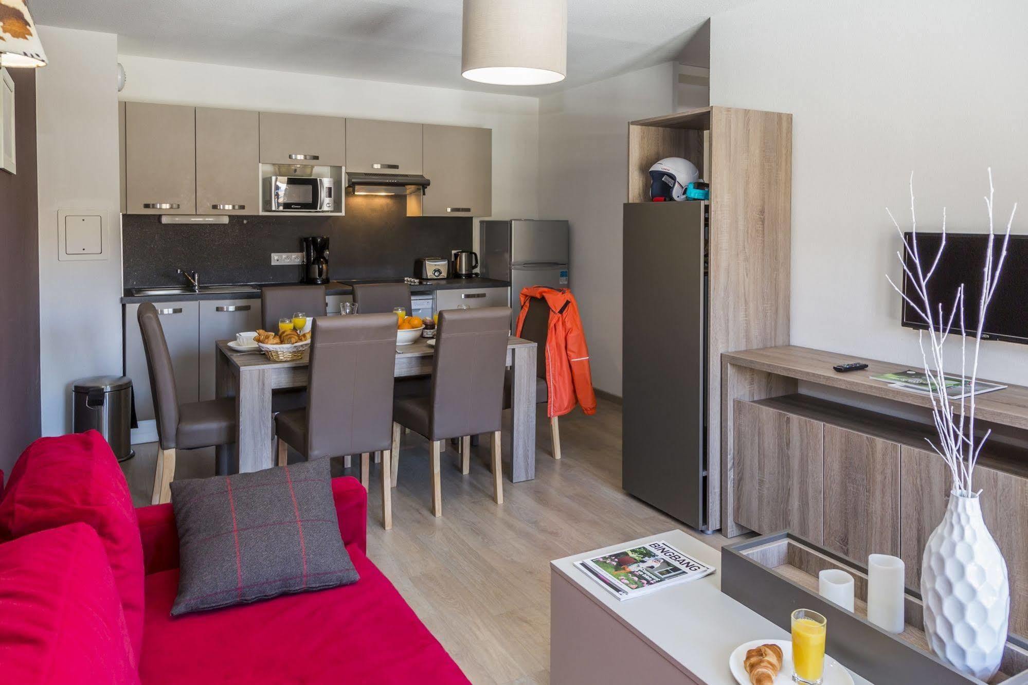 לה פלאנייה Residence Prestige Odalys Front De Neige מראה חיצוני תמונה